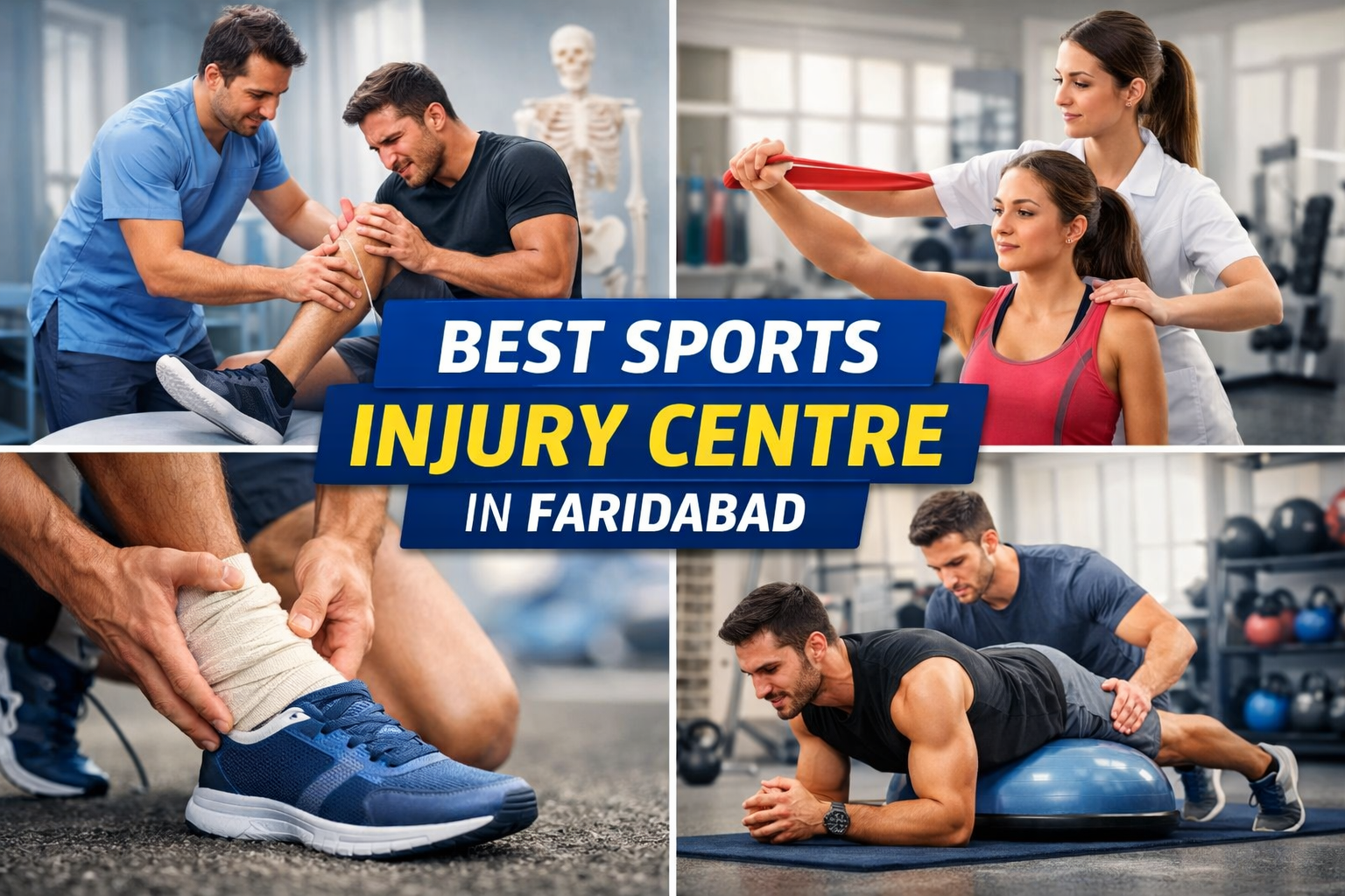 Best Sports Injury Centre in Faridabad