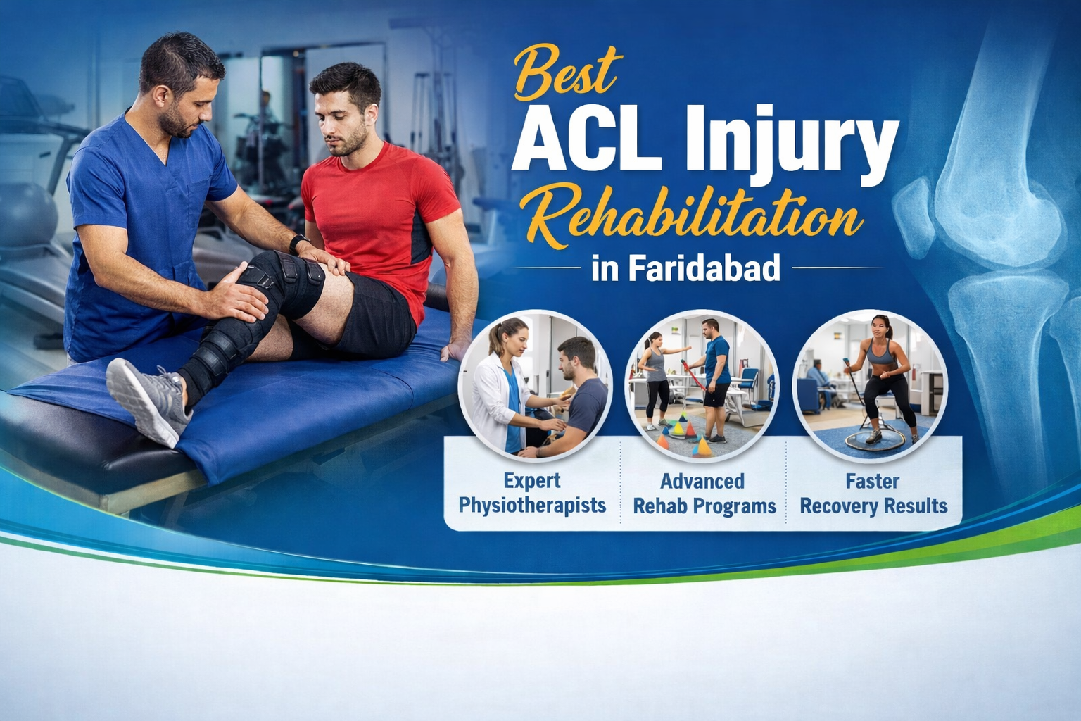 Best ACL Injury Rehabilitation in Faridabad