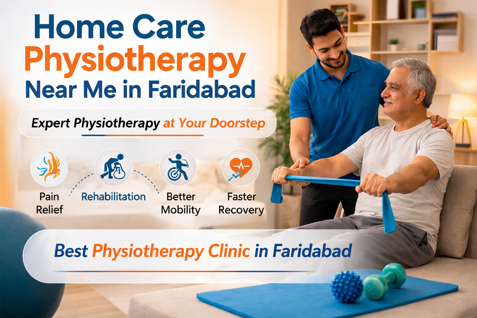 Home Care Physiotherapy Near Me in Faridabad