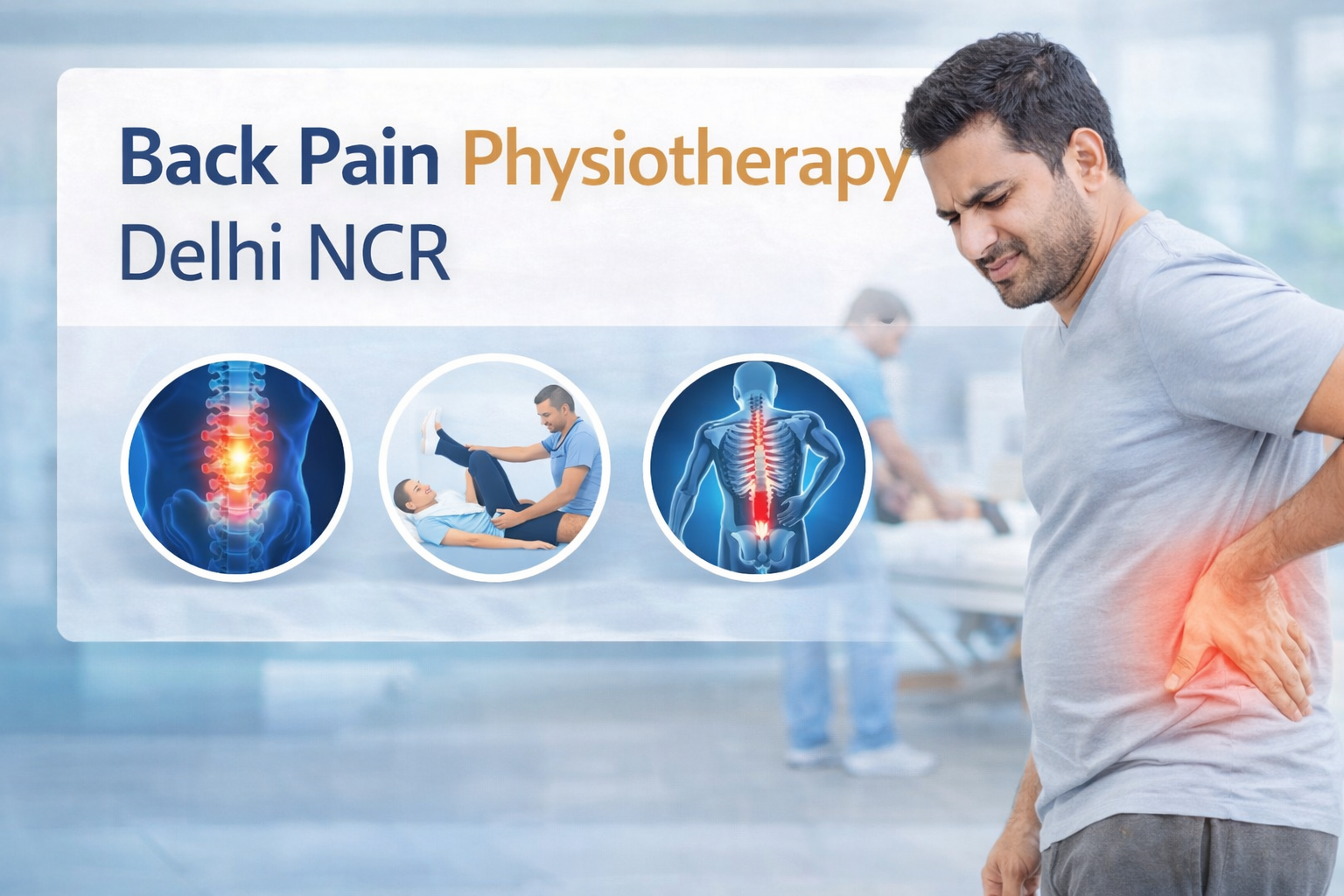 Back Pain Physiotherapy in Delhi NCR