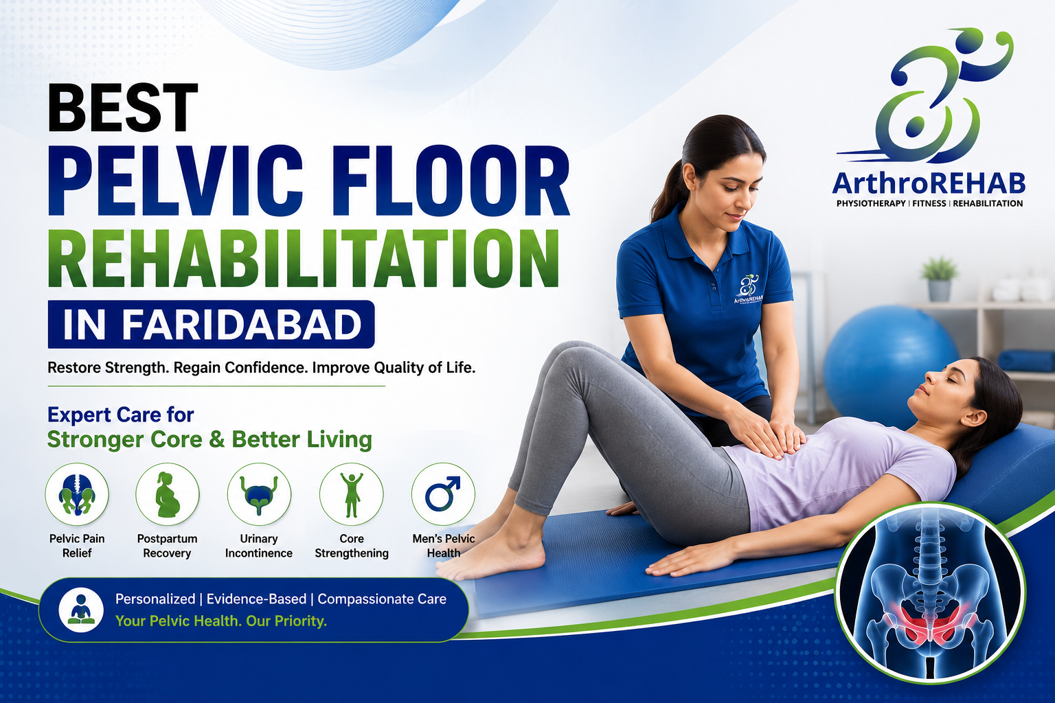 Best Pelvic Floor Rehabilitation in Faridabad