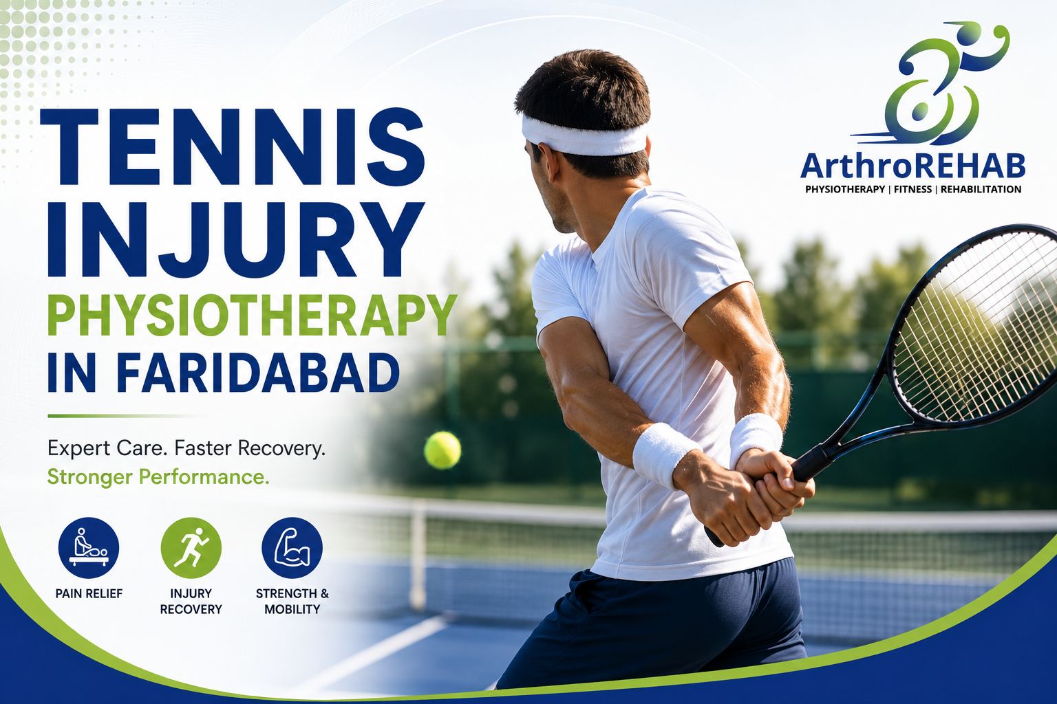 Tennis Injury Physiotherapy in Faridabad