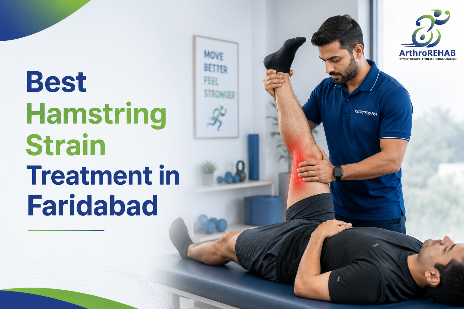 Best Hamstring Strain Treatment in Faridabad