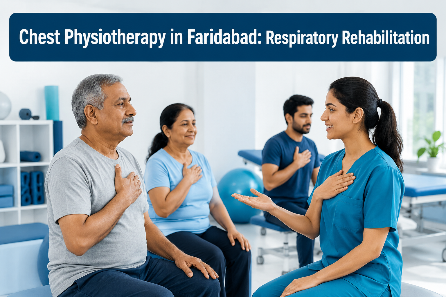 Chest Physiotherapy in Faridabad: Respiratory Rehabilitation