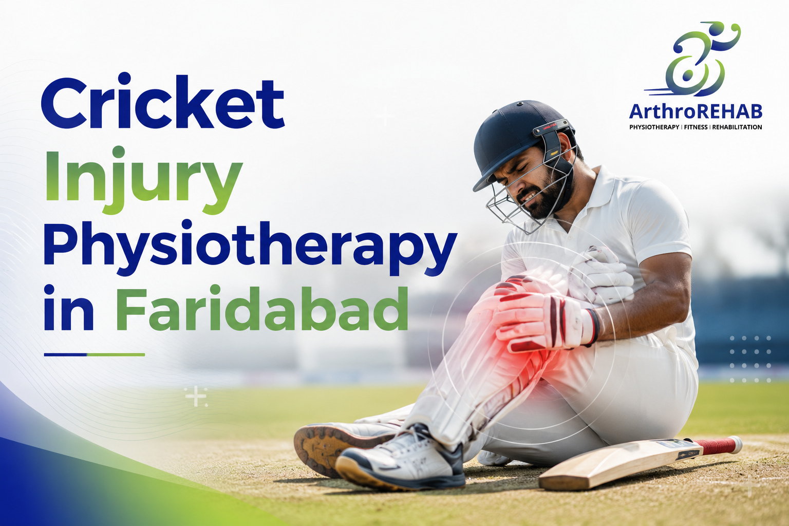 Cricket Injury Physiotherapy in Faridabad