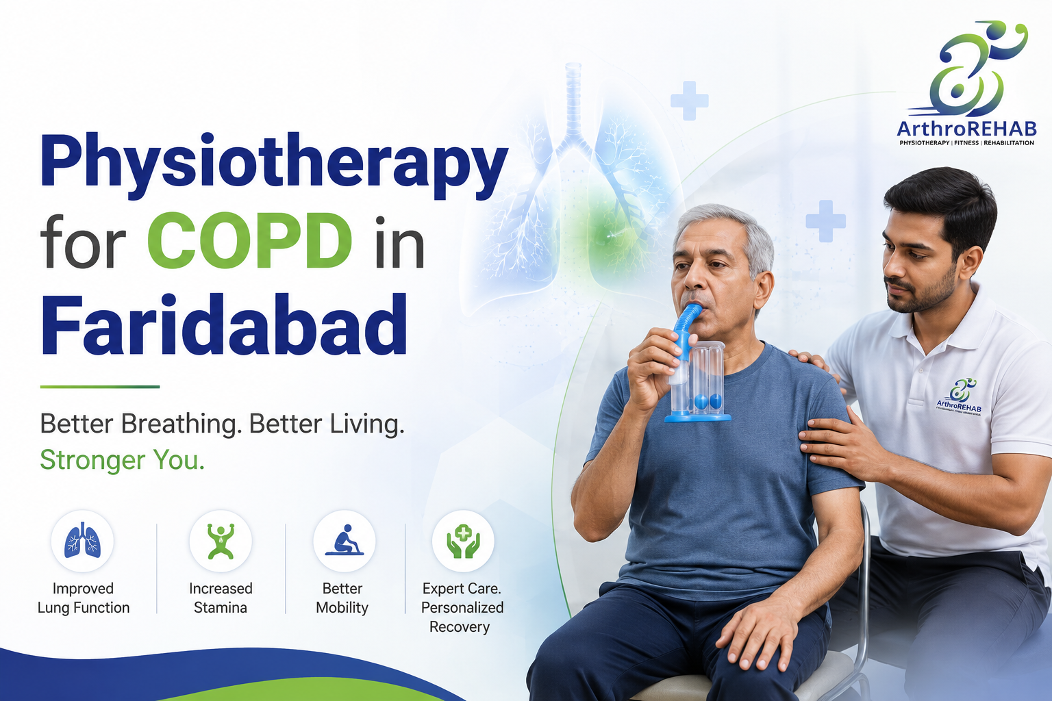 Physiotherapy for COPD in Faridabad